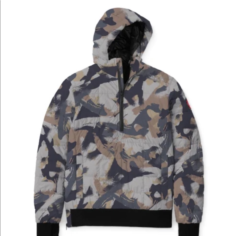 CANADA GOOSE MEN'S WILMINGTON DOWN PULLOVER PRINT